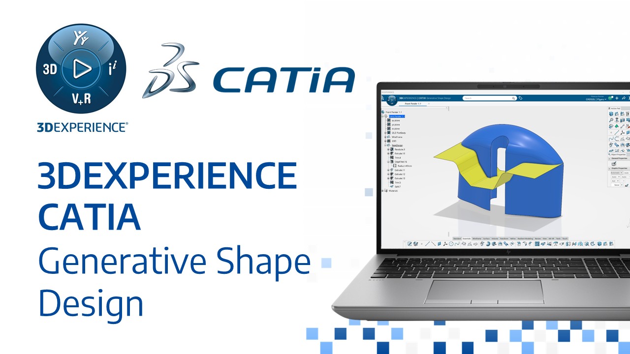 3DEXPERIENCE CATIA Generative Shape Design